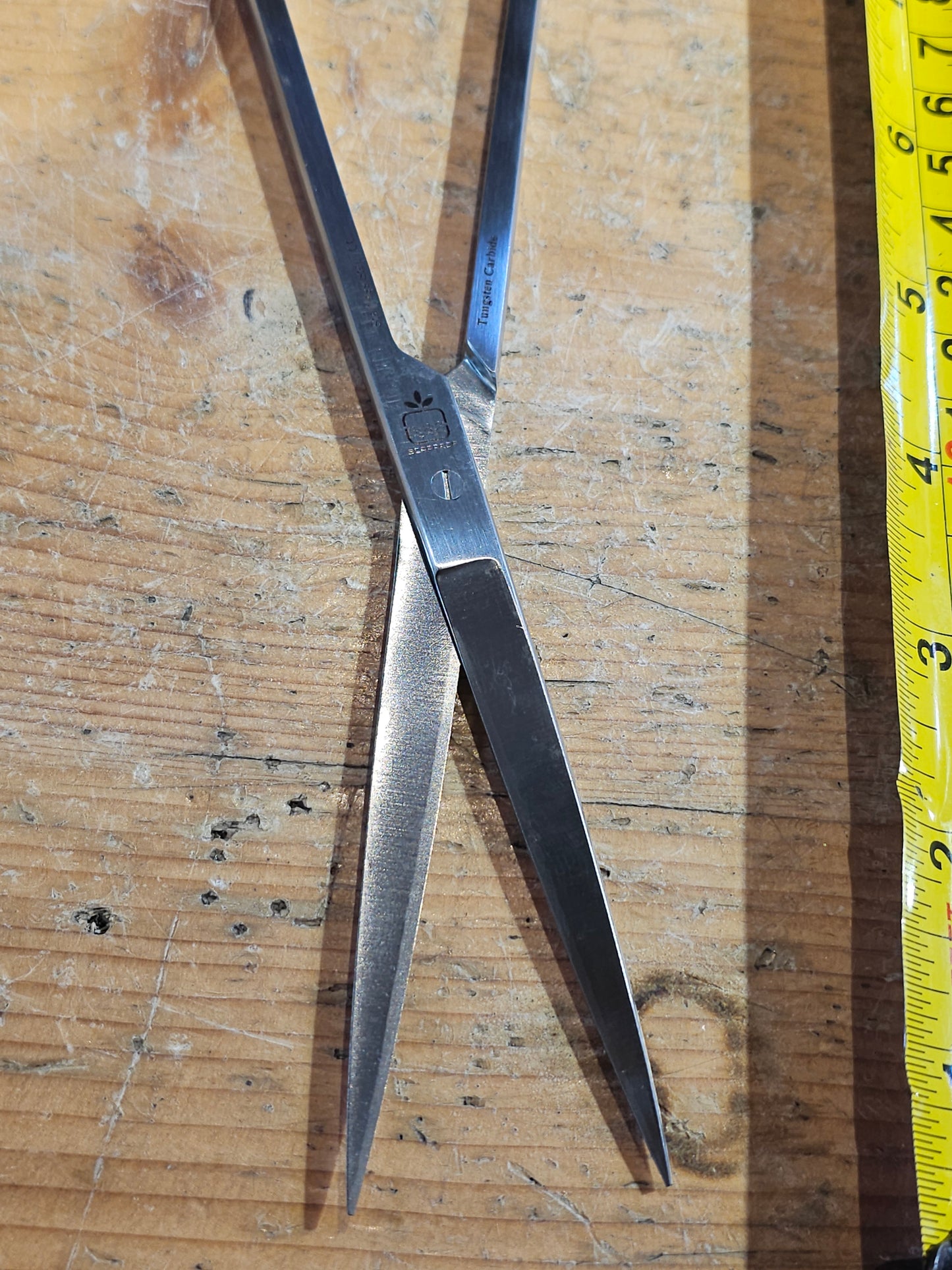 Scapprof Straight scissor 30cm (tungsten carbide)
