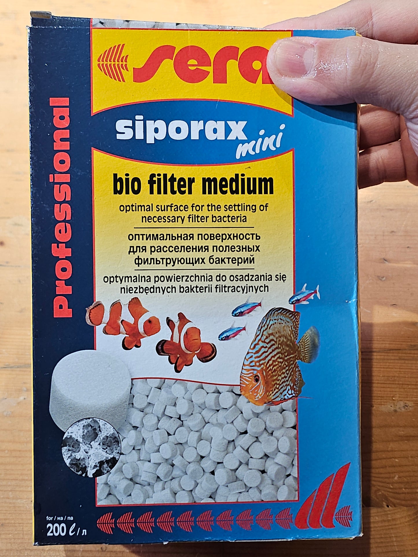 Sera Siporax mini (35g/270g)