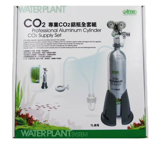 ISTA CO2 Aluminium Cylinder Supply Set (1L)