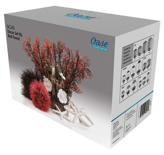 OASE BiOrb Decor Set (Red Forest / 15L)