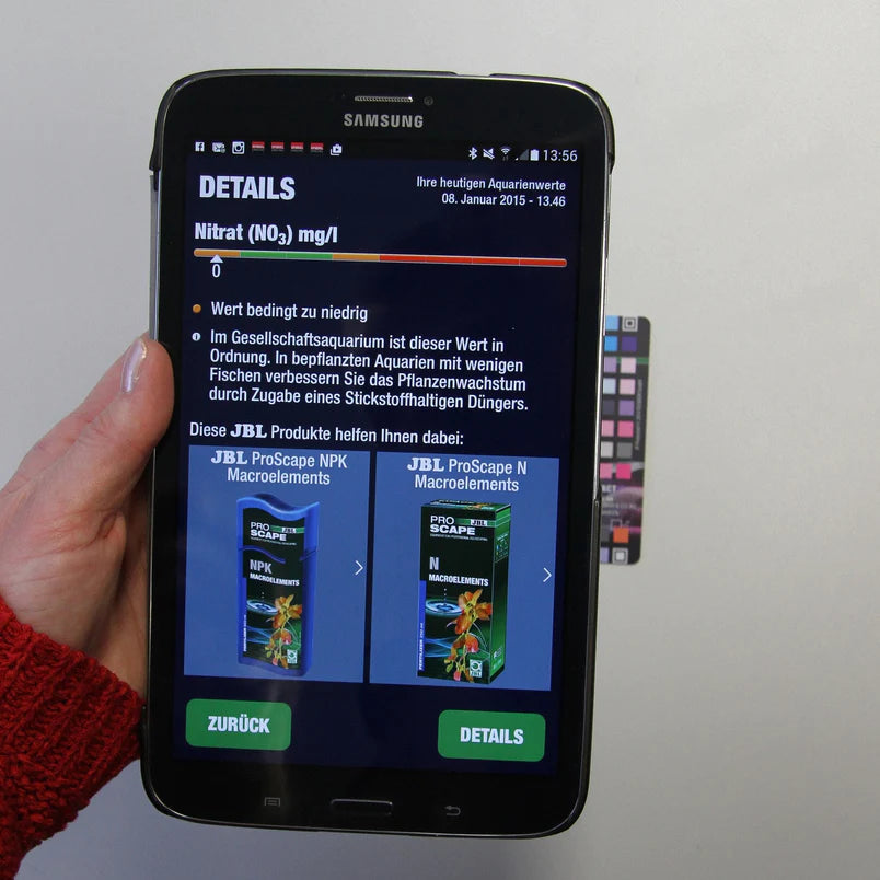 JBL ProScan (Aquarium Water Test Linked Via Smartphone App)