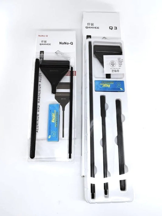 QANVEE - Stylish Black Alloy - Q3 Algae Scrapper 66cm