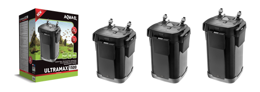 AquaEL ULTRAMAX Canister Filter 1000, 1500, 2000
