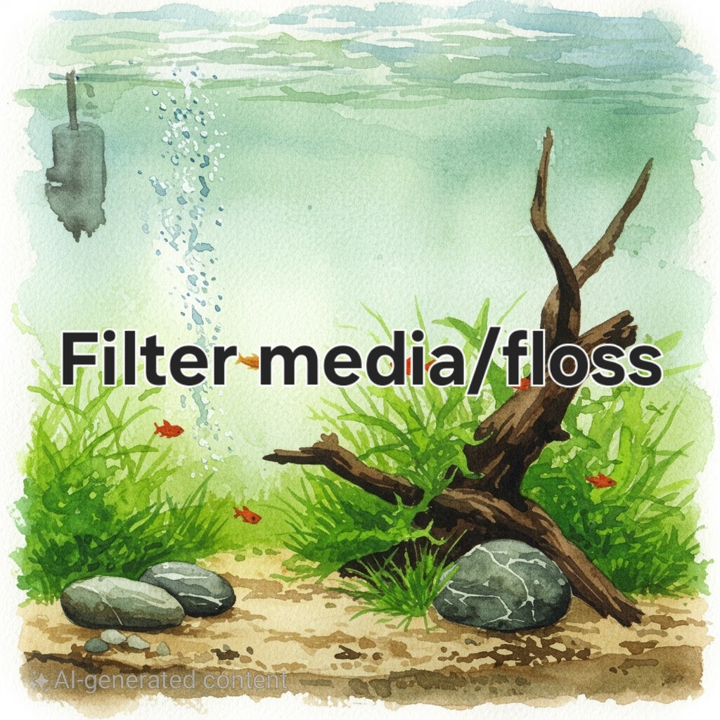 Filter media/floss