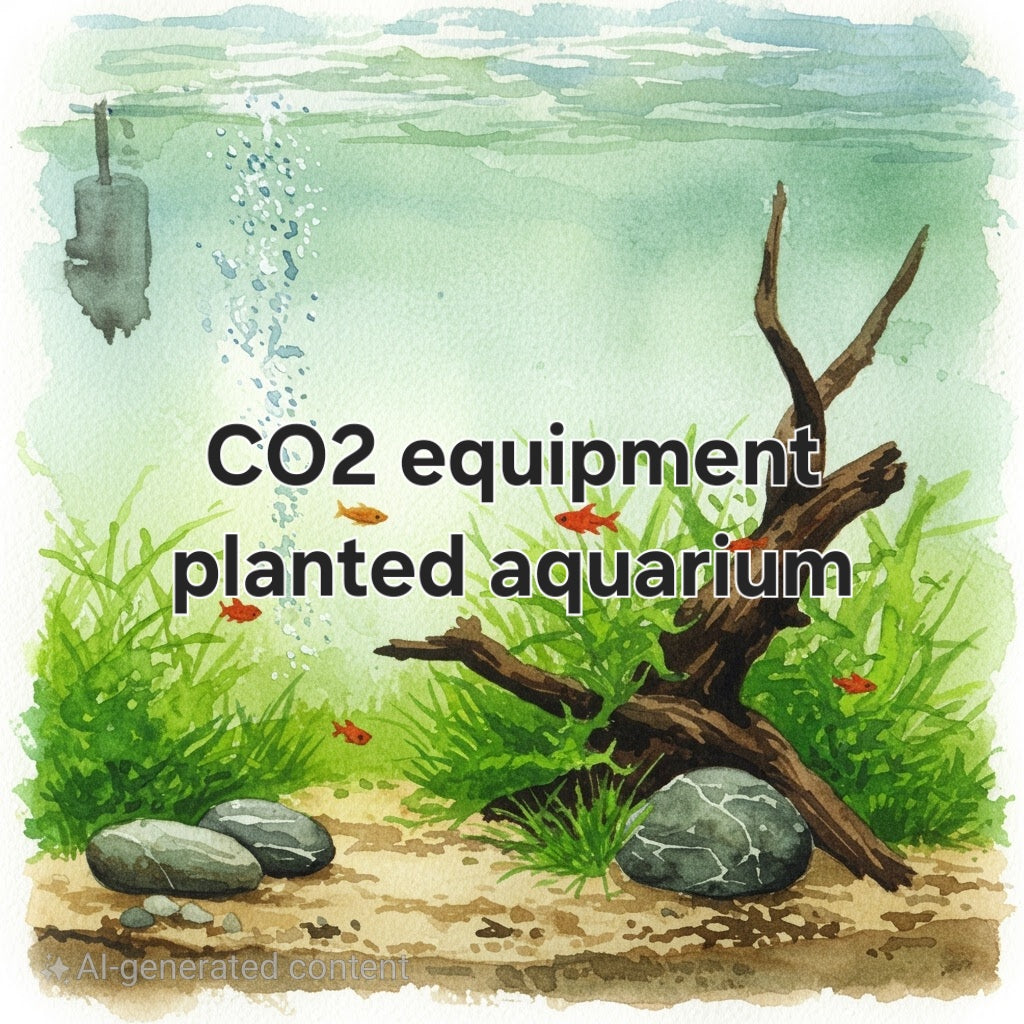 CO2 equipment for planted aquarium
