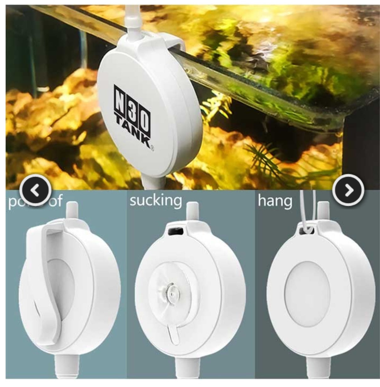 N30 Premium Aquarium Mini Air Pump