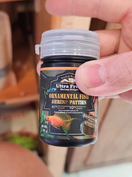 AZOO Ornamental Fish Shrimp Patties Ultra fresh 60ml/20g