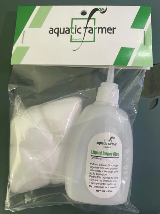 Aquatic Farmer Scaping Liquid Super glue with Contact Filler