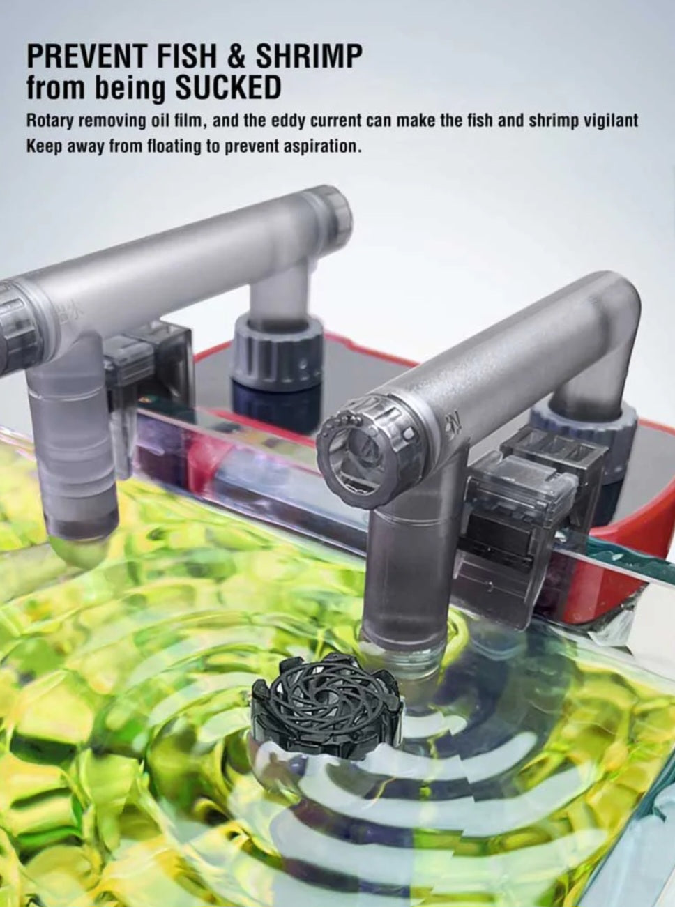 Netlea NO1S/NO2S Hang on Canister Filter (Planted tank version with Inline Diffuser)