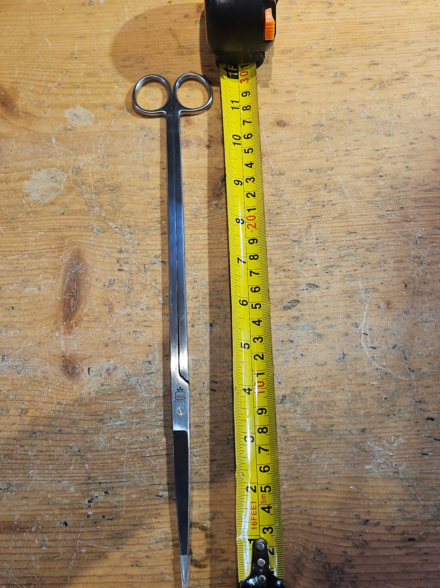 Scapprof Straight scissor 30cm (tungsten carbide)