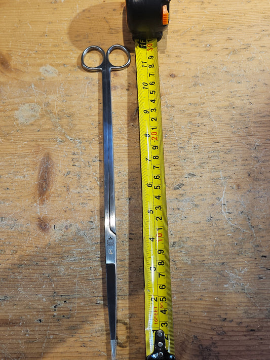 Scapprof Straight scissor 30cm (tungsten carbide)