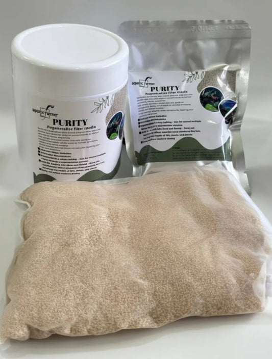 Aquatic Farmer Purity - Regenerative filter media to control ammonia, nitrate and nitrite