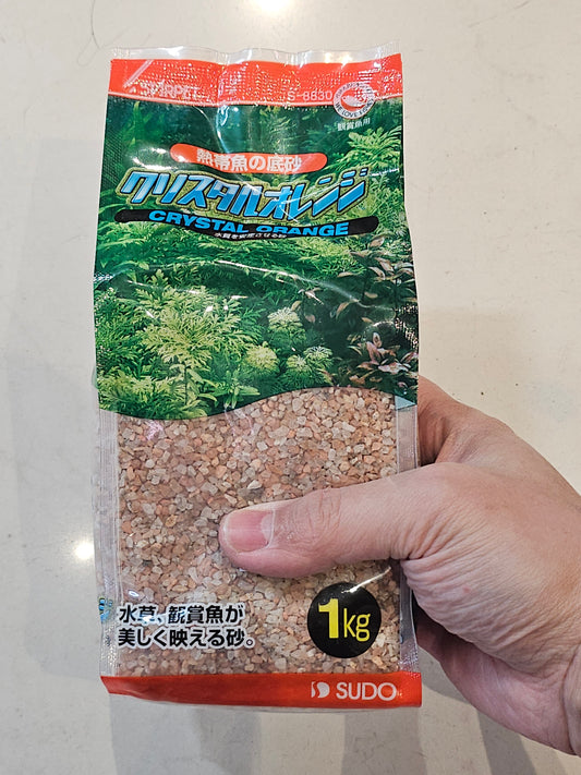 Sudo Crystal Orange sand 1kg S-8830