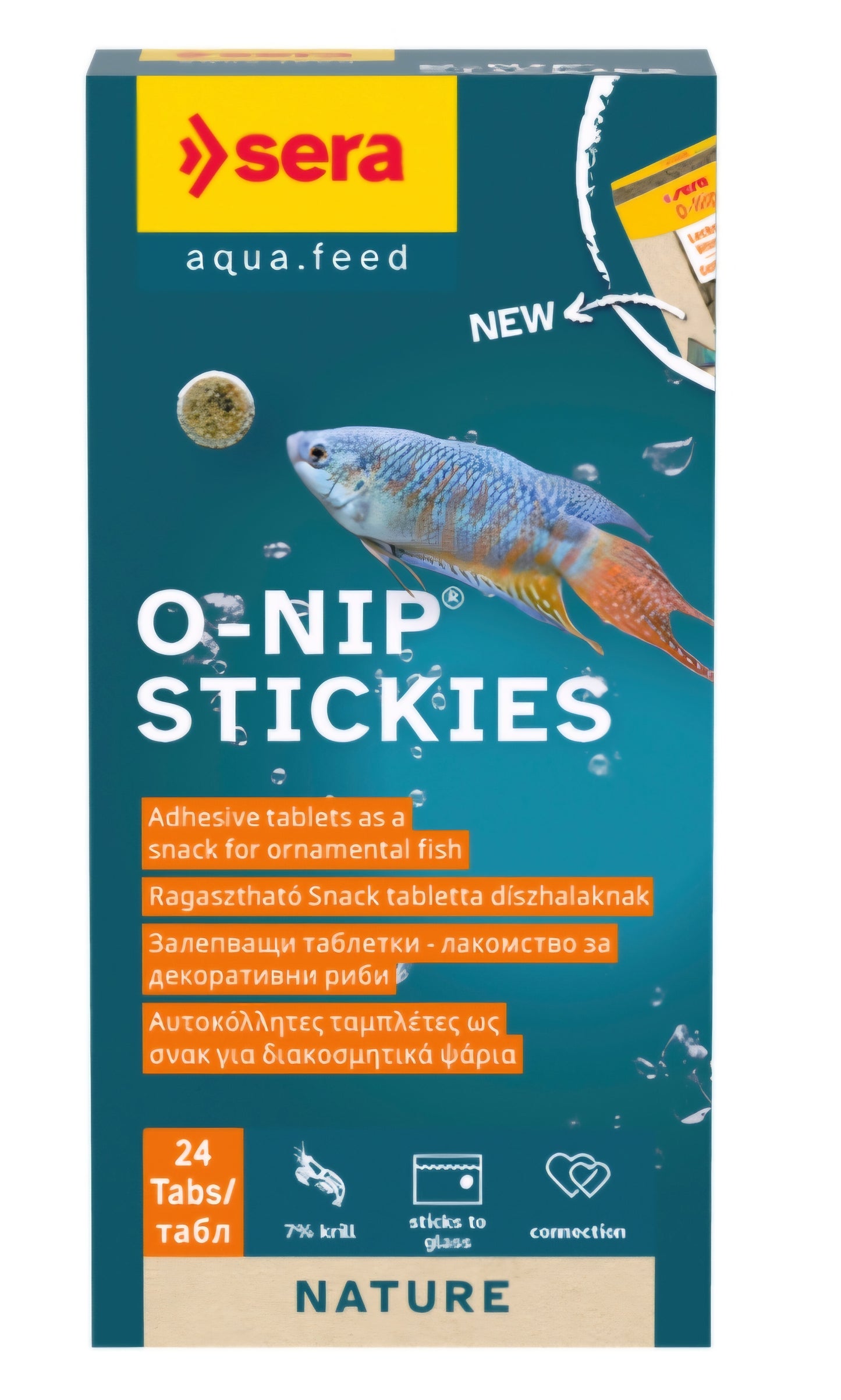 Sera O-nip Stickies treat