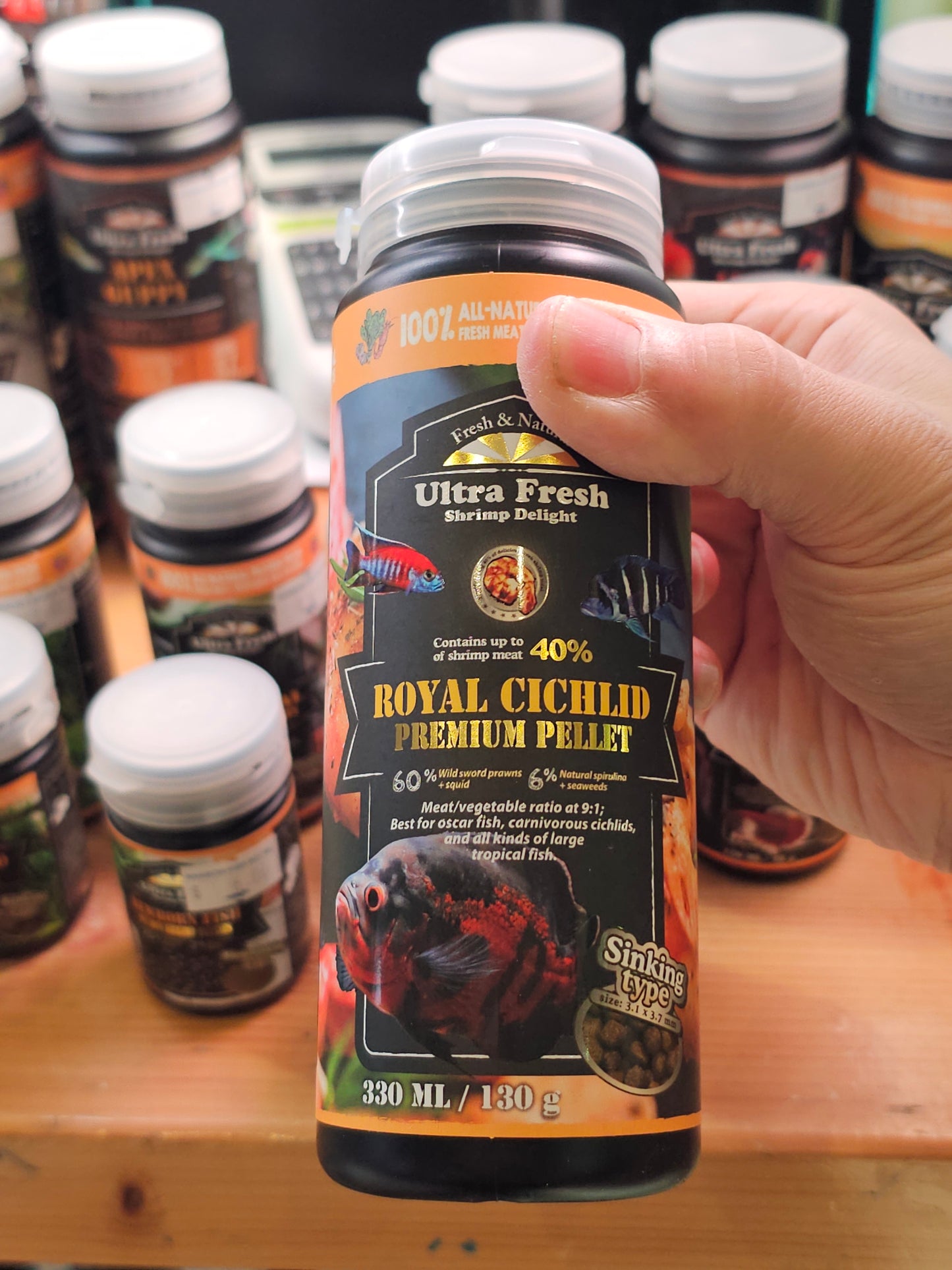 AZOO Royal Cichlid ultra fresh 330ml/130g