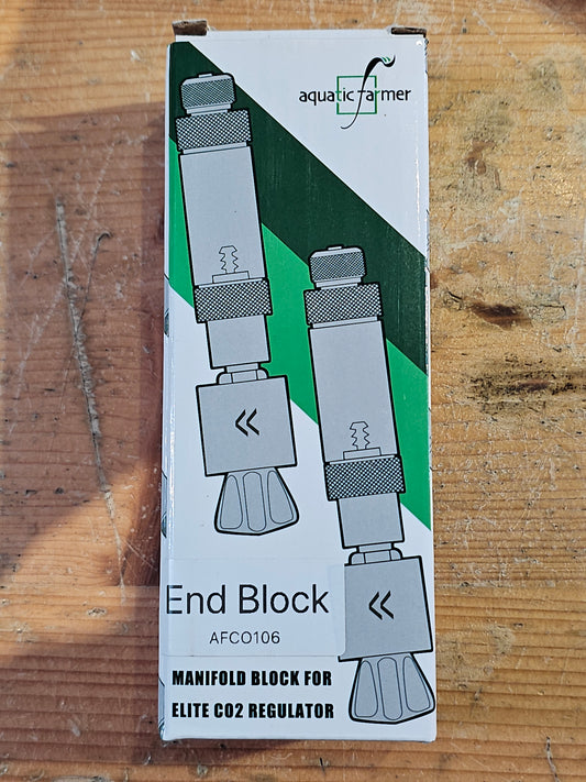 Aquatic Farmer Elite regulator End block replacement part