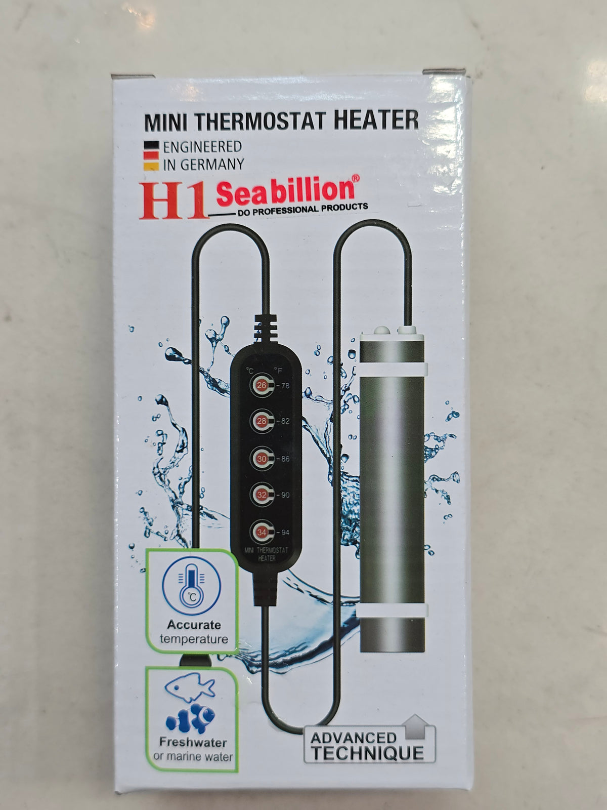 Seabillion Mini Thermostat Heater 50watts