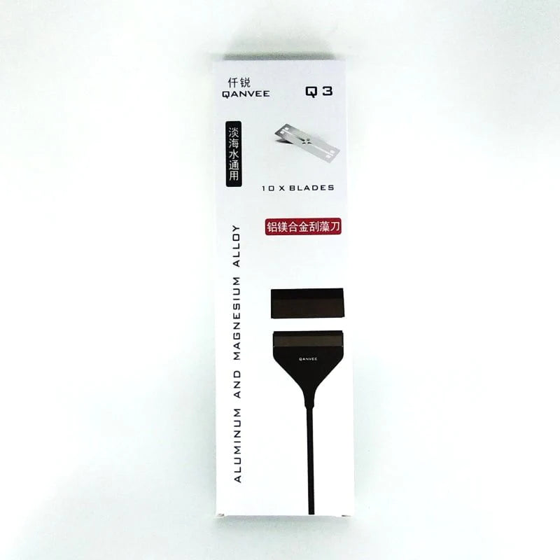 QANVEE - Stylish Black Alloy - Q3 Algae Scrapper 66cm